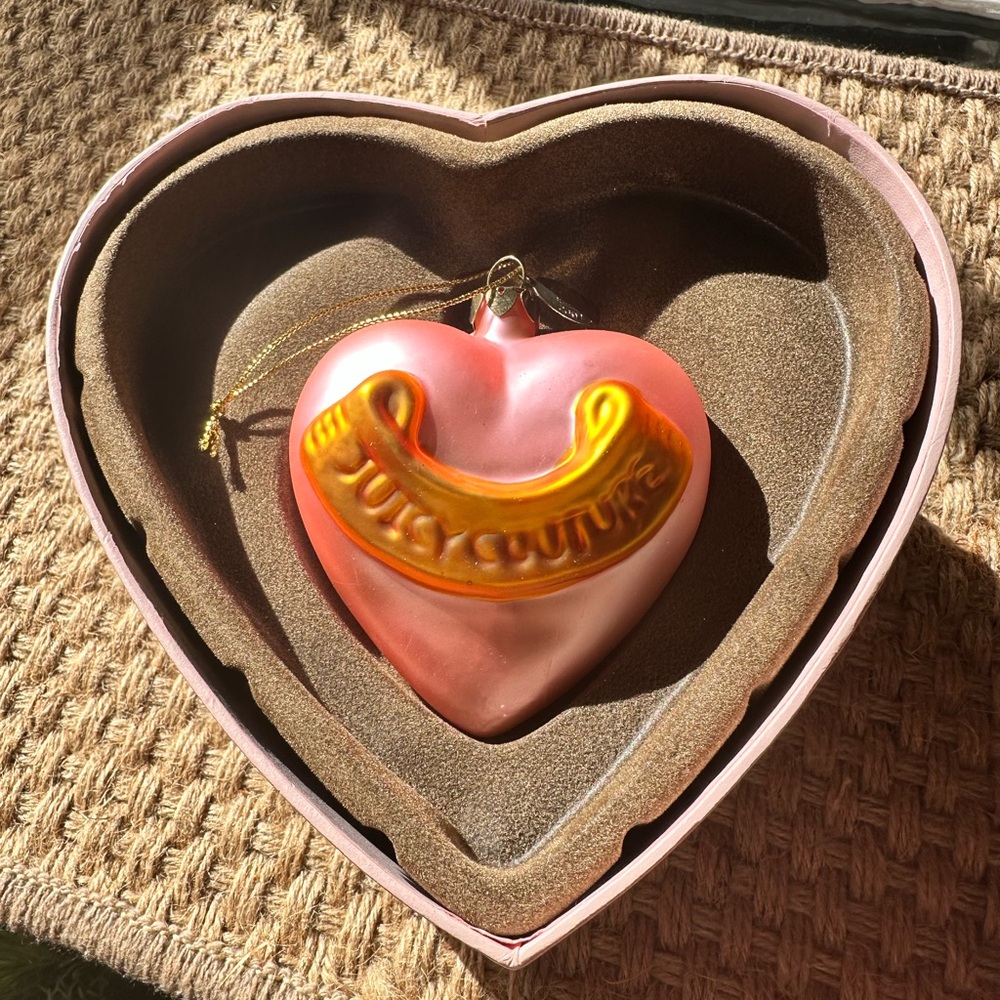 Vintage 2007 Juicy Couture Ornament
